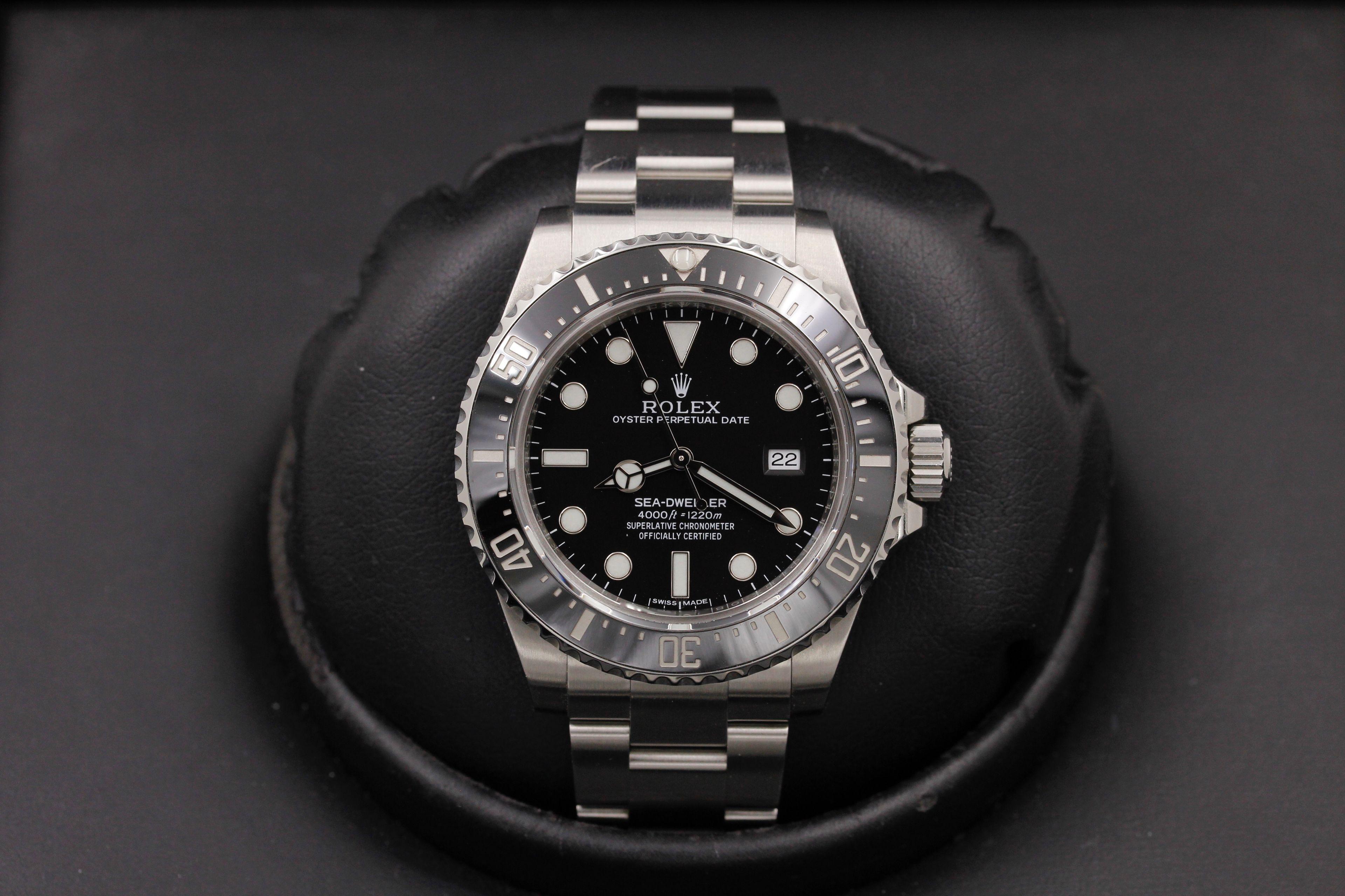 Pre-Owned Rolex Sea Dweller 4k 116600 OC WATCH GUY