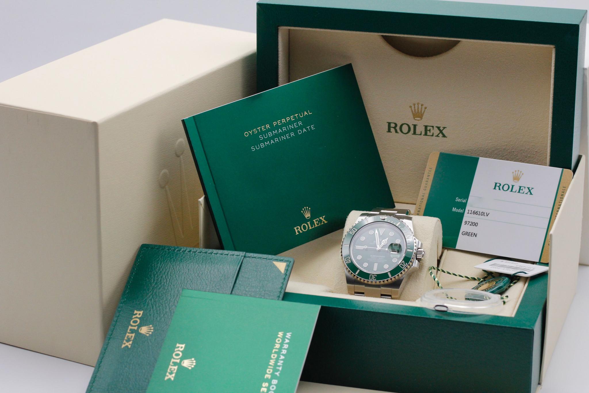 Watch Rolex Submariner Date  Oyster Perpetual 116610 LV / 97200