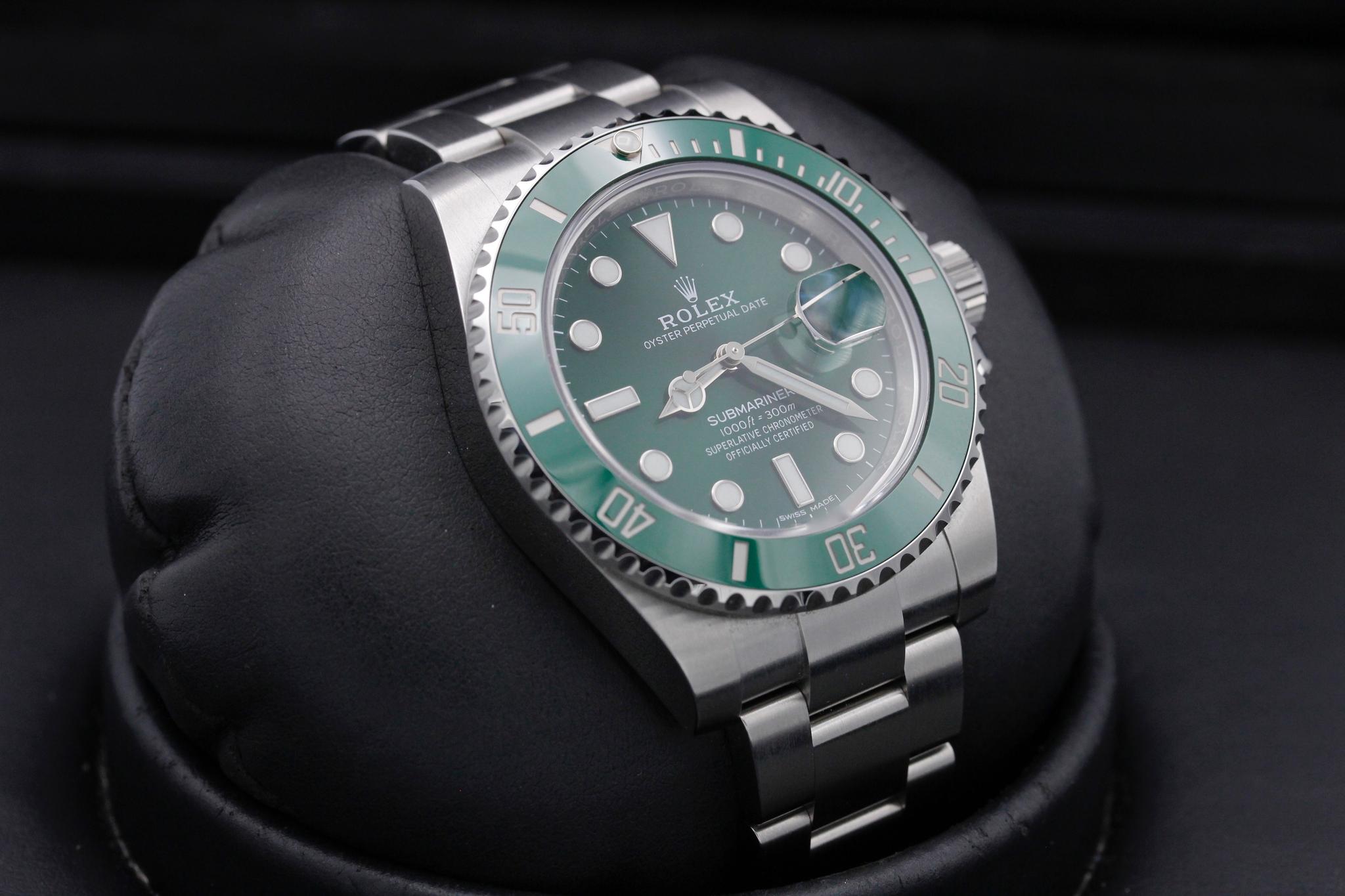 Rolex Submariner Date Hulk 116610LV 2019 Edition