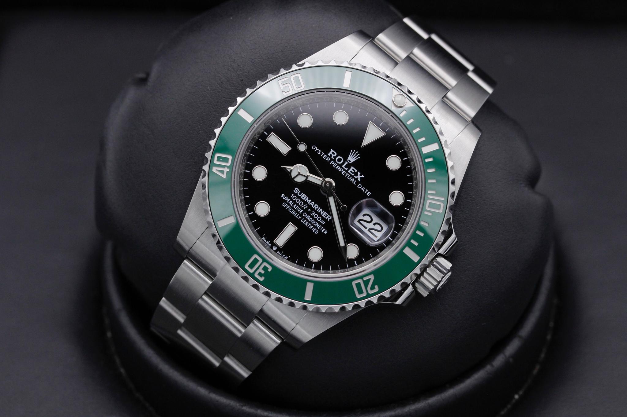 Rolex Submariner Kermit Green NEW 2021 - Trade Watches Inc.