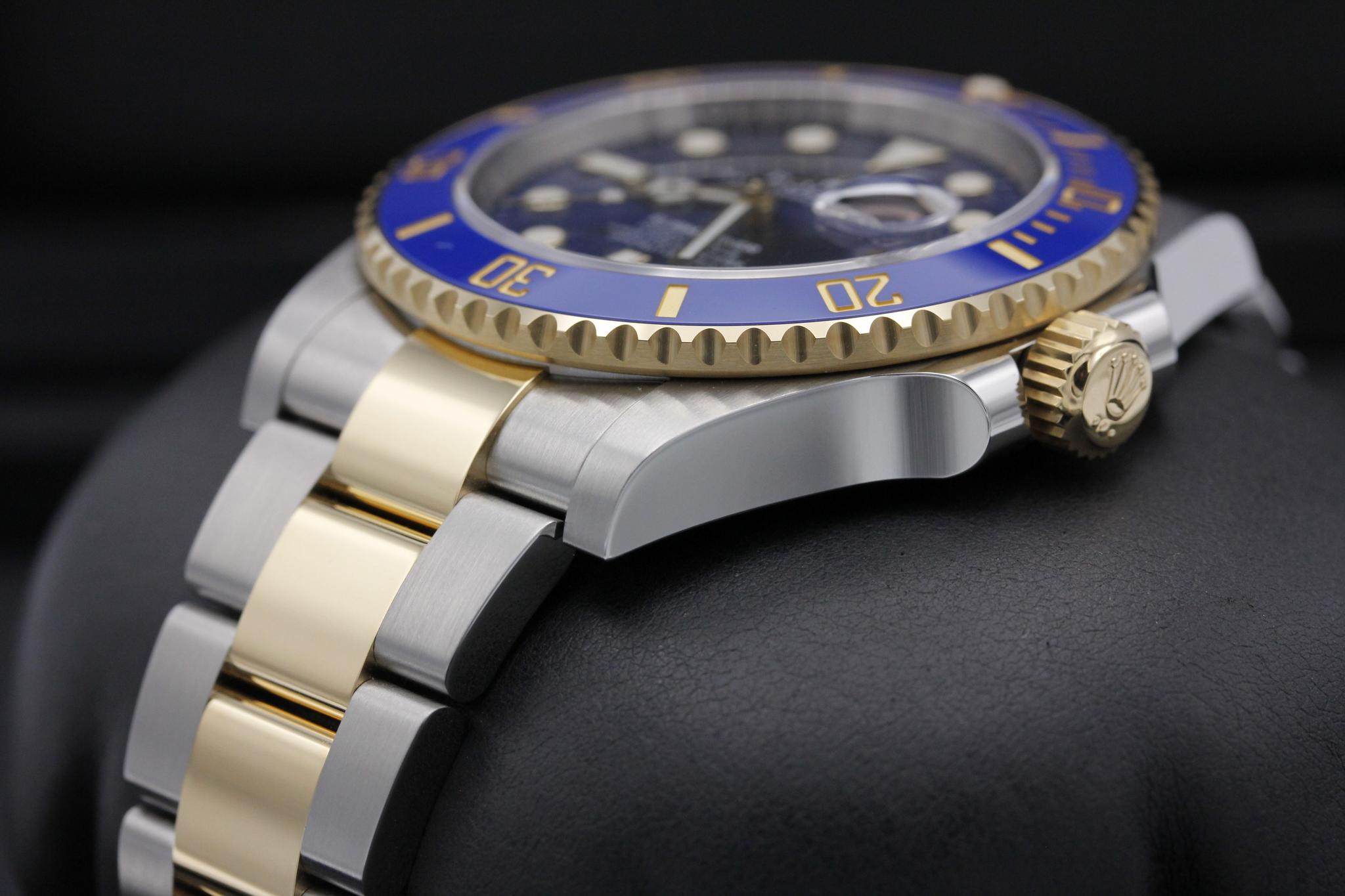 Rolex Submariner Replica 126613LB 2 Tone Blue Watches