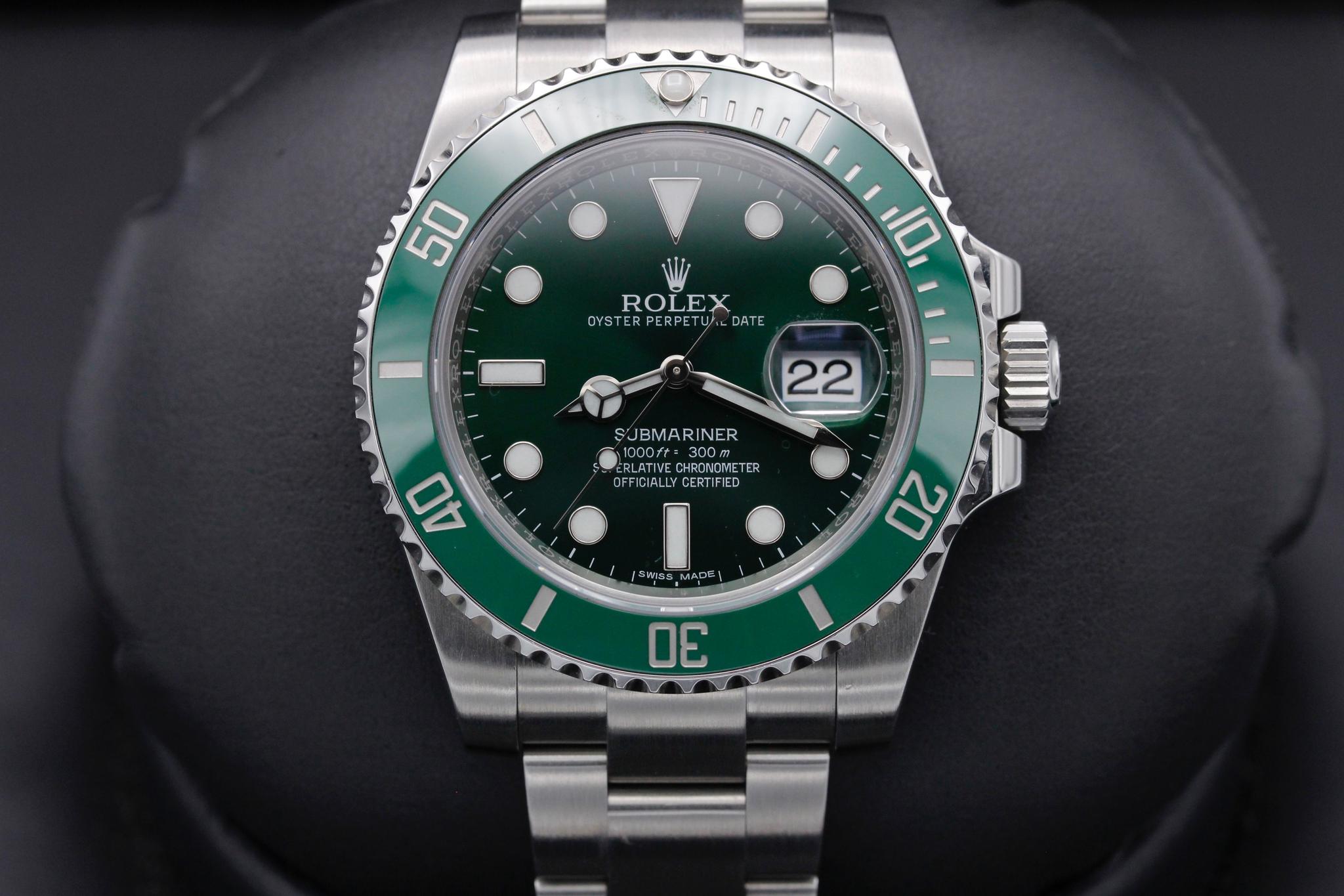 Rolex Submariner 116610LV Hulk (2015)