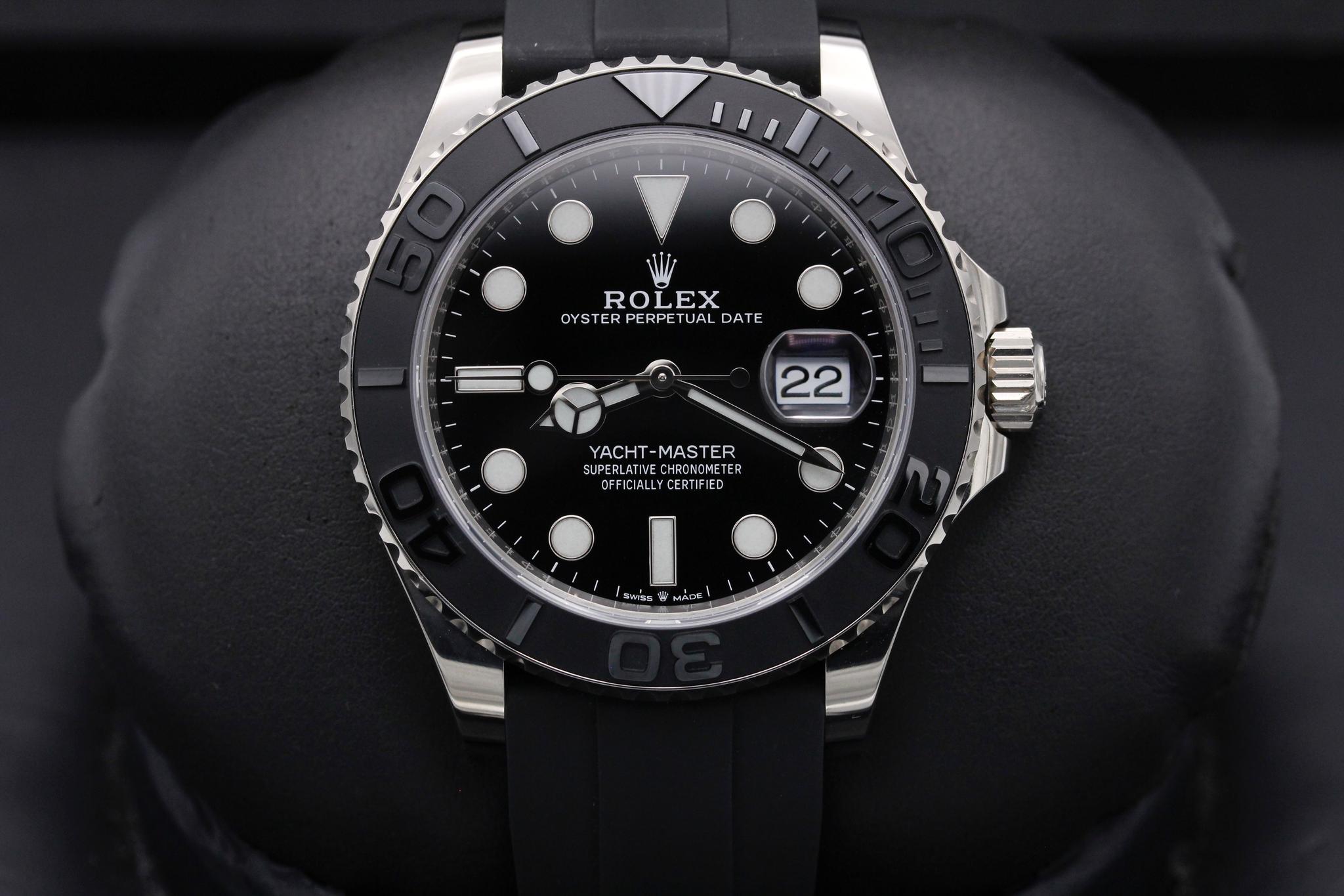 Rolex Yacht-Master 42 White Gold Watch