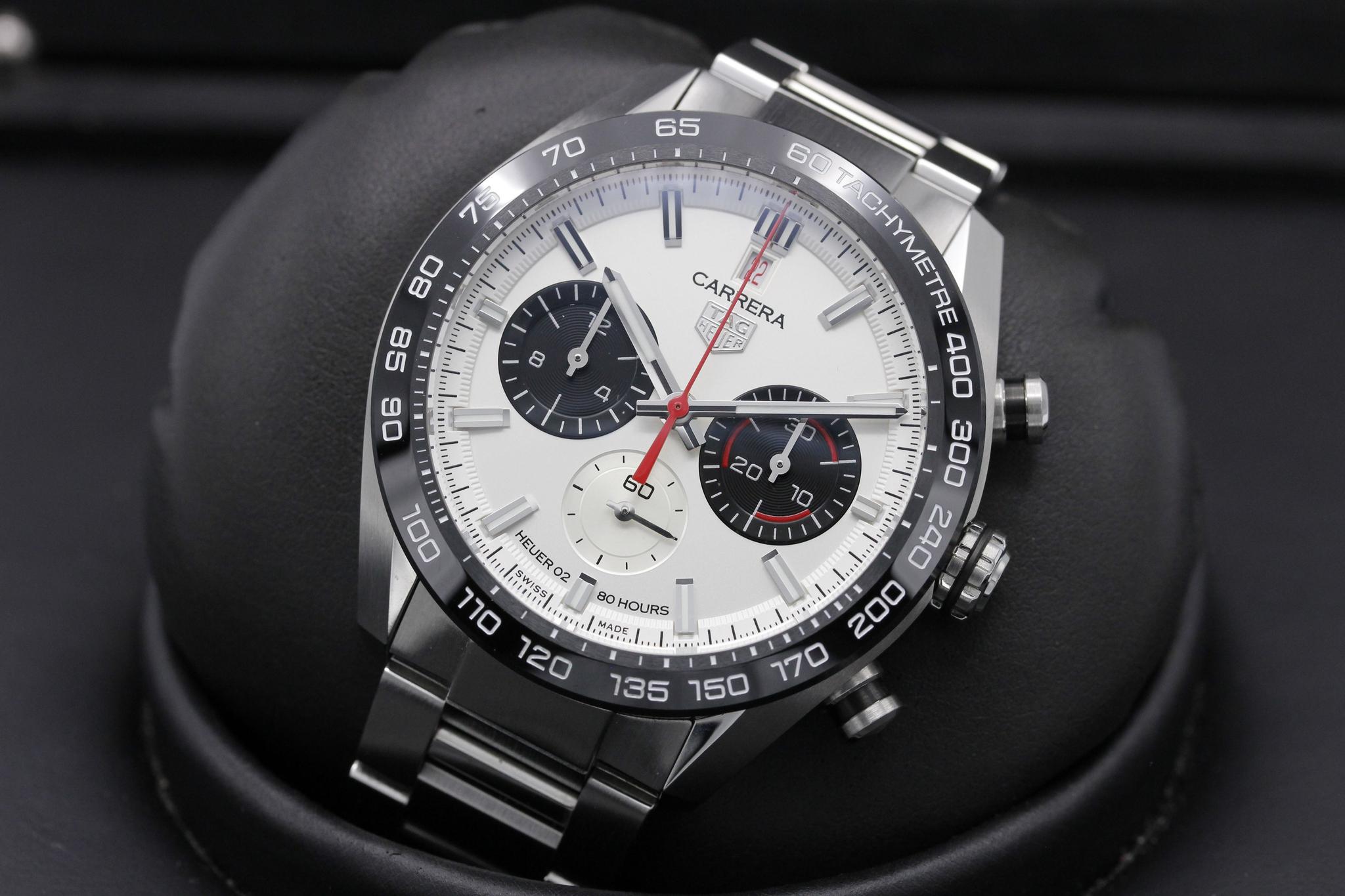 TAG Heuer Carrera 160 Years Anniversary Calibre HEUER02 Automatic Men 44 mm  - CBN2A1D.BA0643