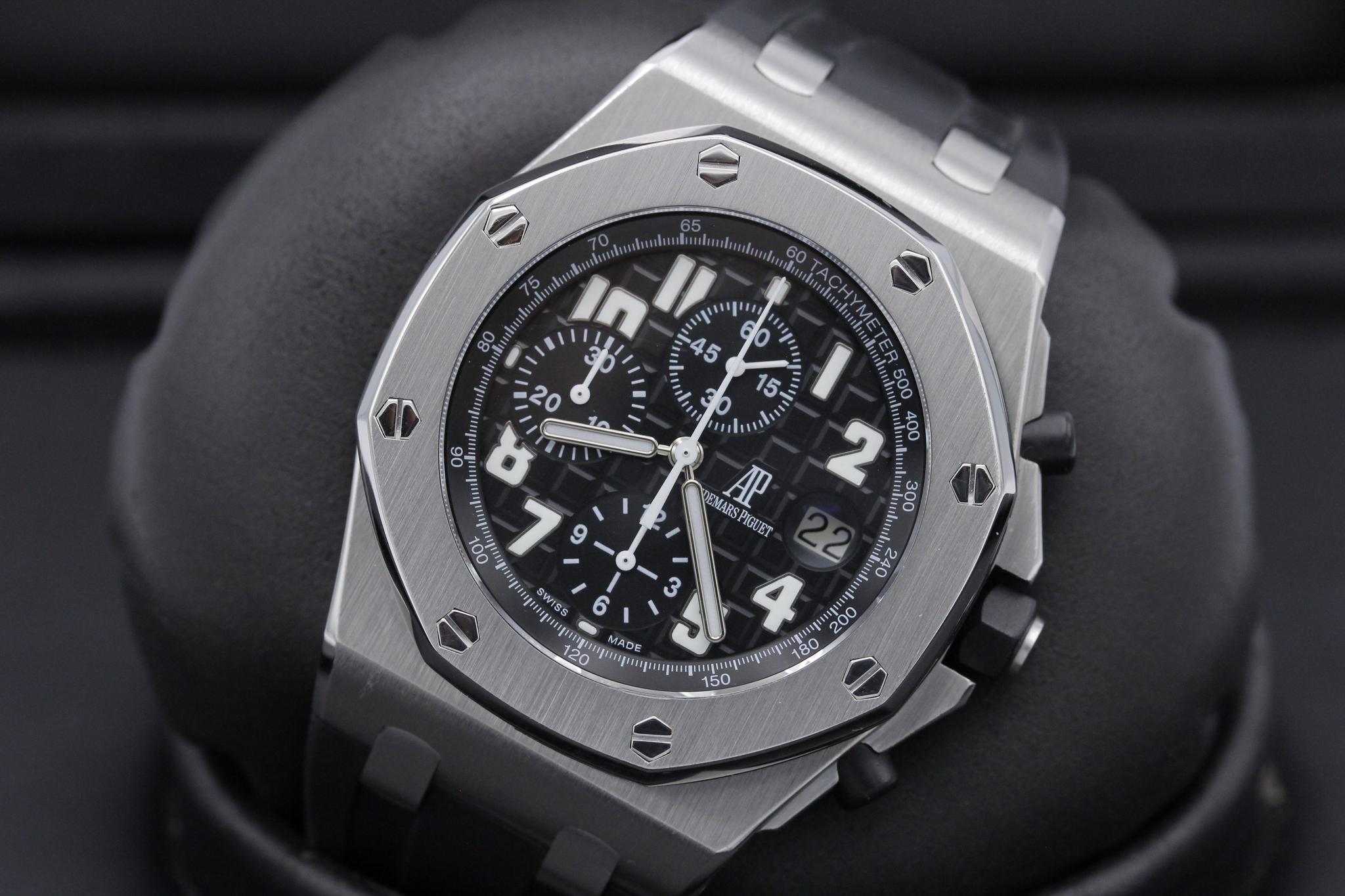 Audemars Piguet Royal Oak Offshore Black Themes Stainless Steel 42mm 26020ST