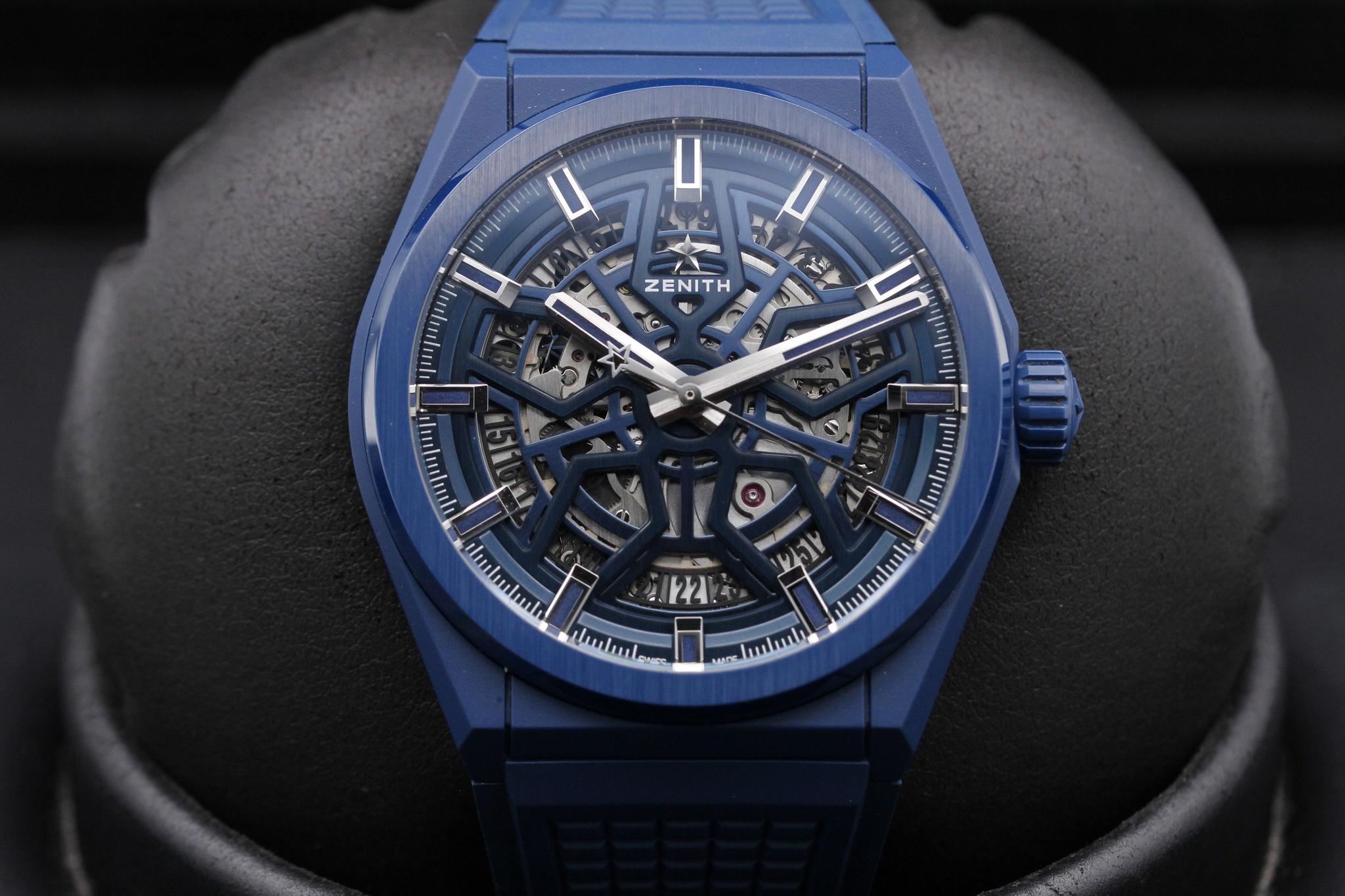 DEFY Classic Blue Ceramic with skeleton dial - ZENITH