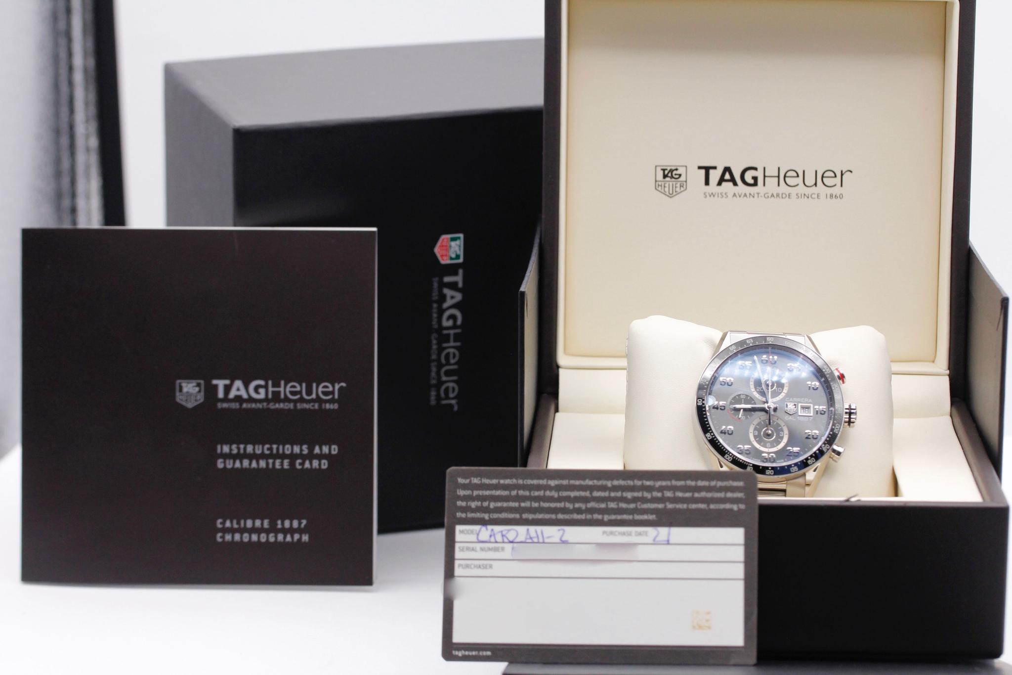 Tag Heuer Carrera Chronograph CAR2A11.BA0799 43MM Chronograph Calibre