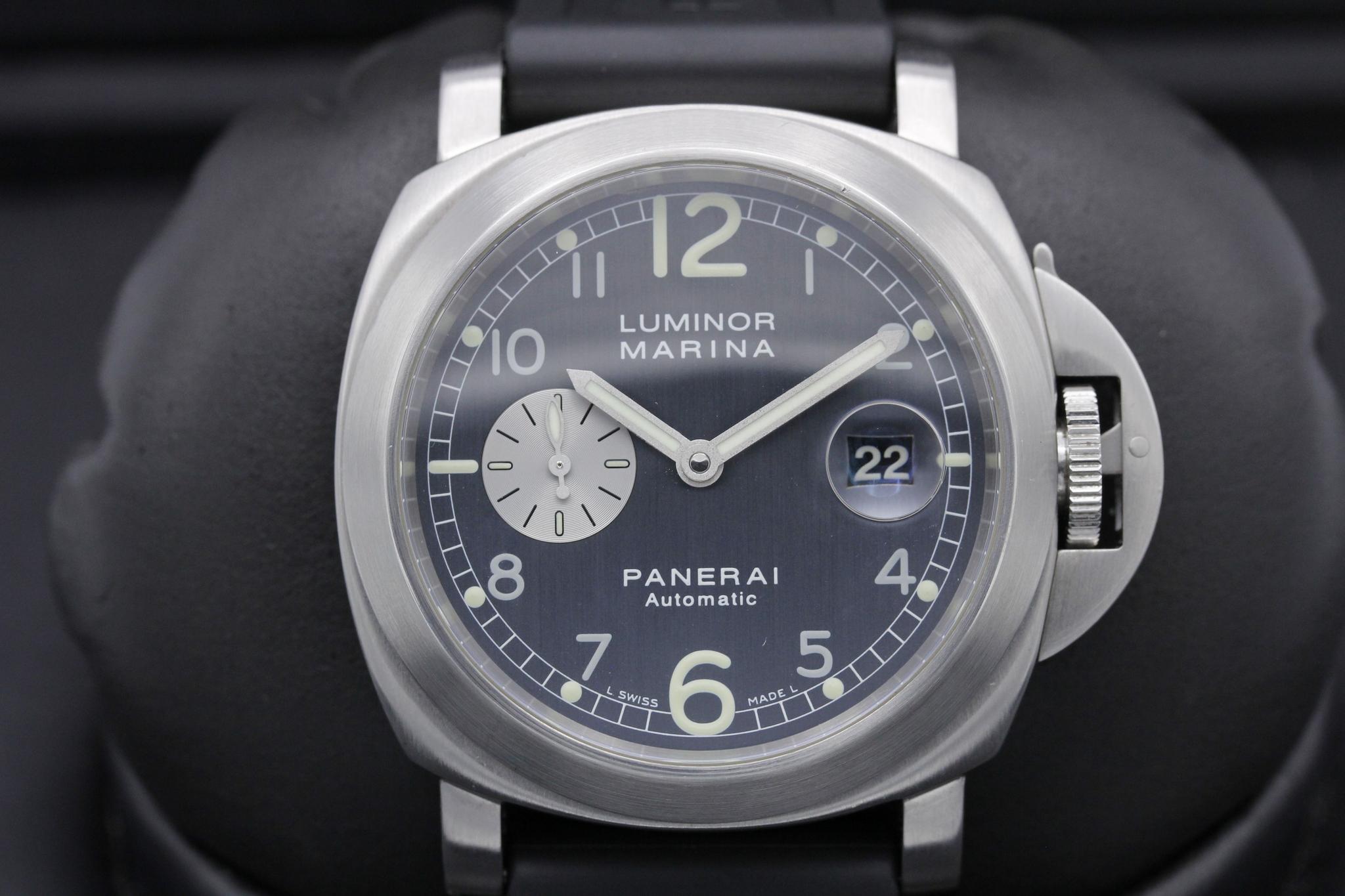 Pre owned hotsell panerai luminor marina