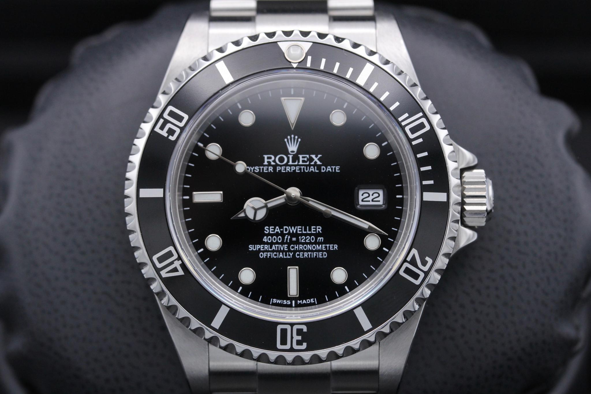 Pre-Owned Rolex Sea Dweller 16600 | OC WATCH GUY