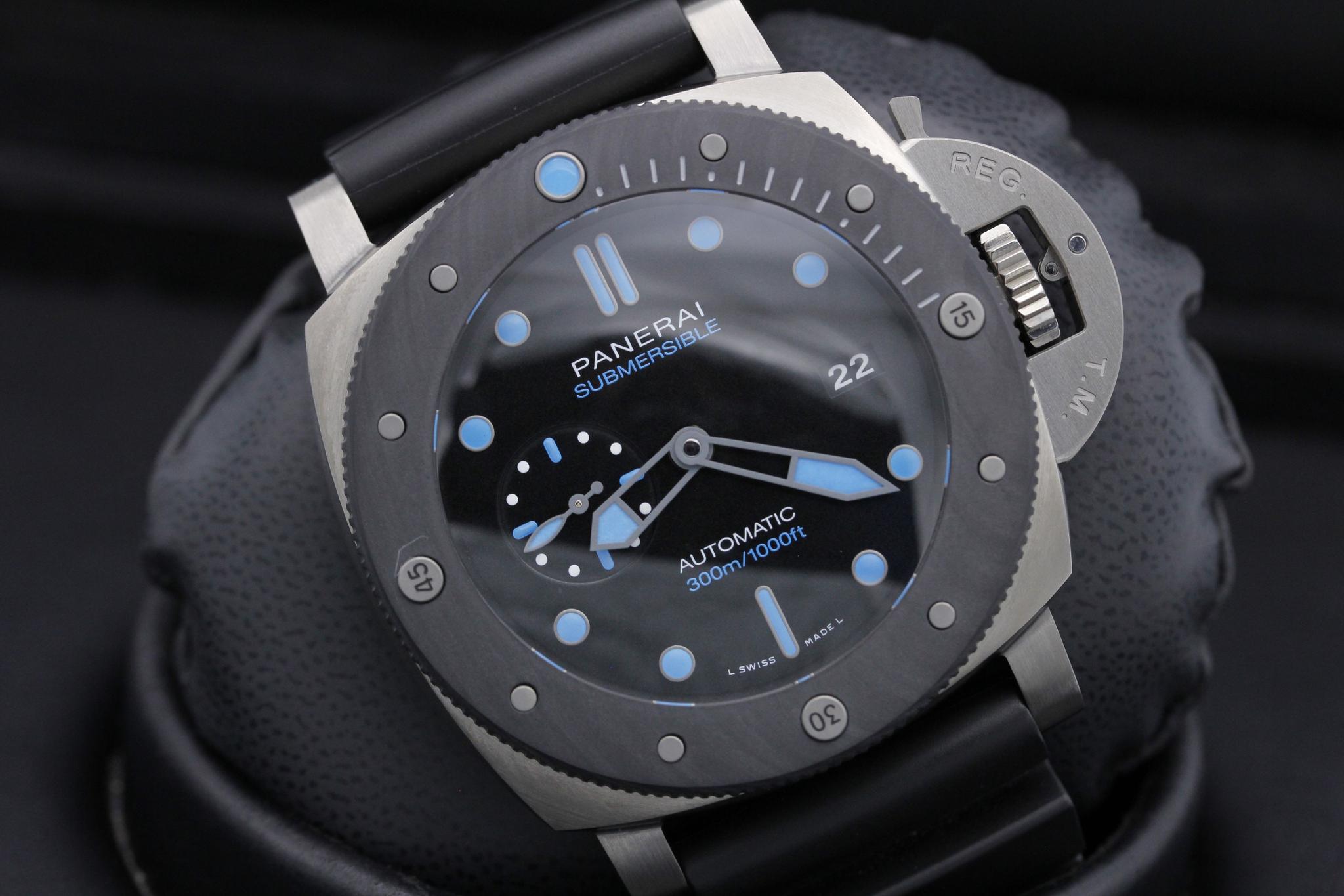 Pre Owned Panerai Luminor Submersible BMG Tech PAM 799 OC WATCH GUY