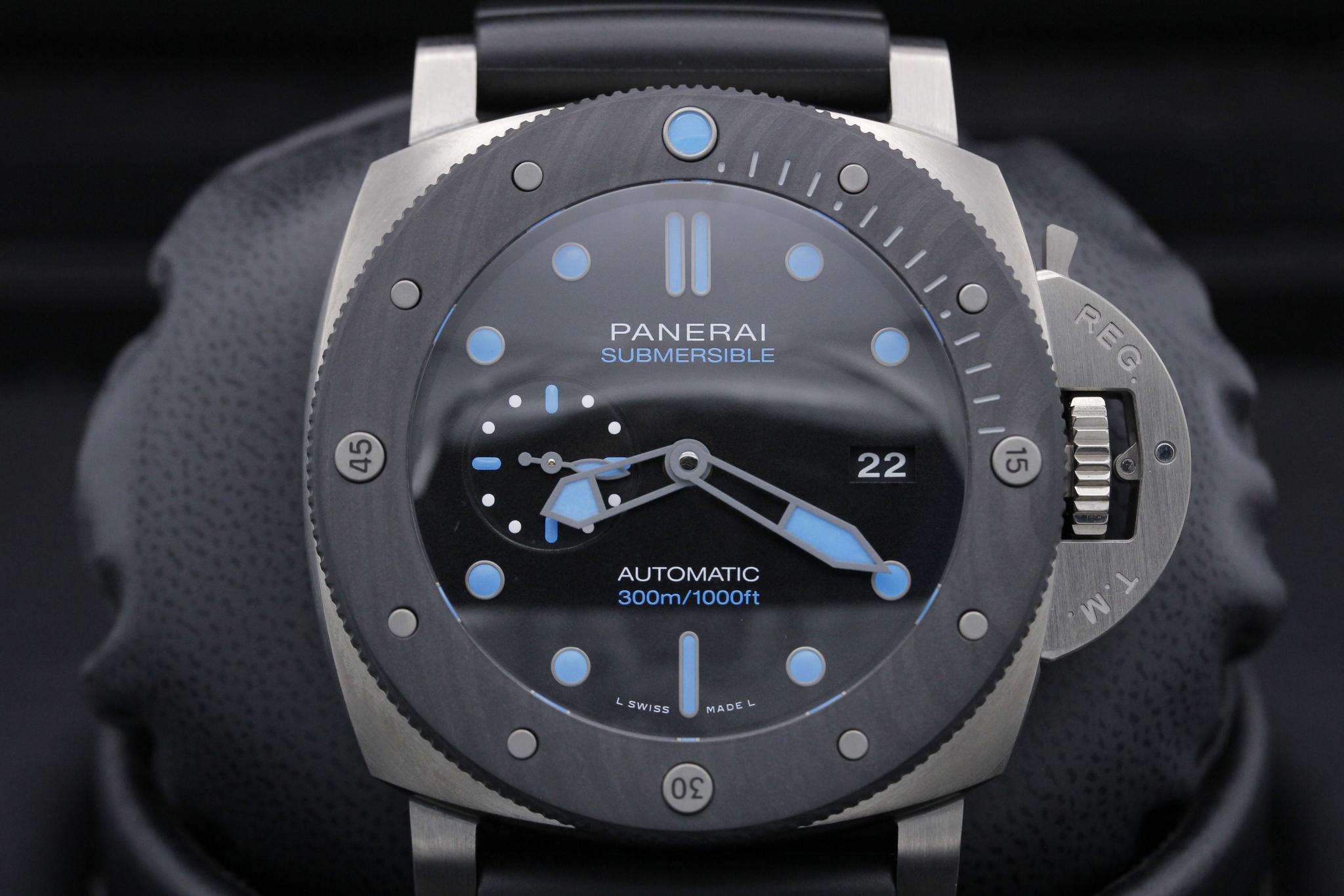 Pre Owned Panerai Luminor Submersible BMG Tech PAM 799 OC WATCH GUY