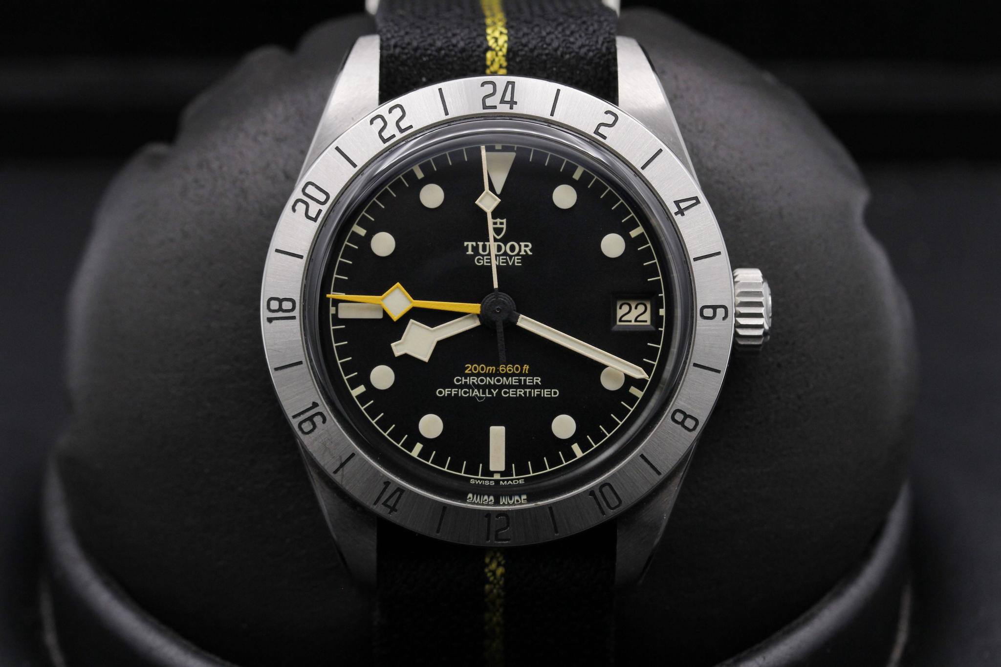 Pre owned tudor black bay outlet 36