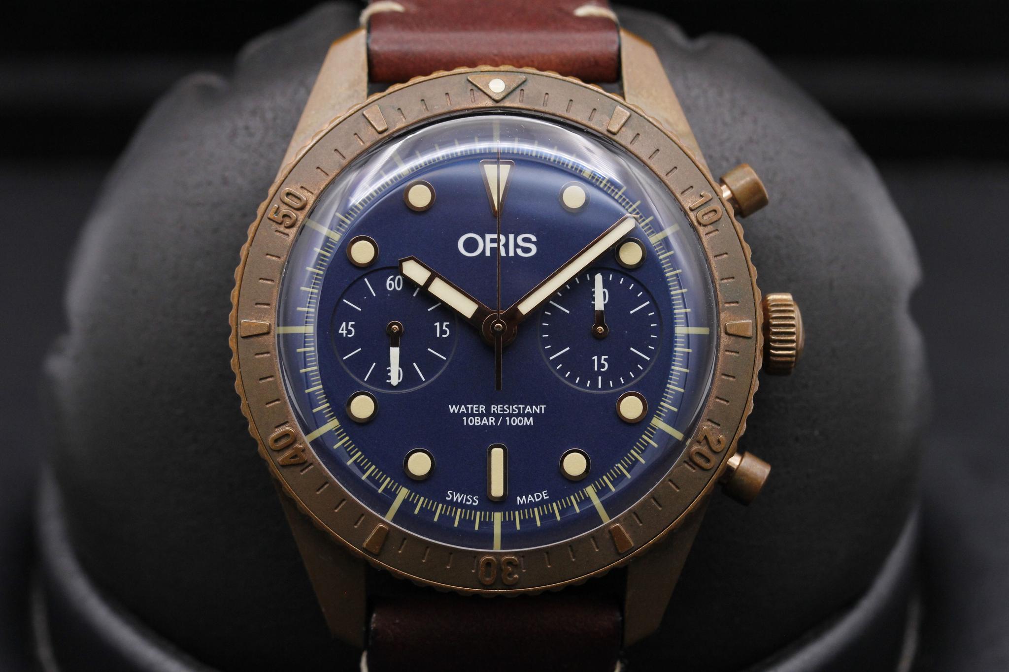 Pre Owned Oris Diver Carl Brashear Chronograph Limited Edition