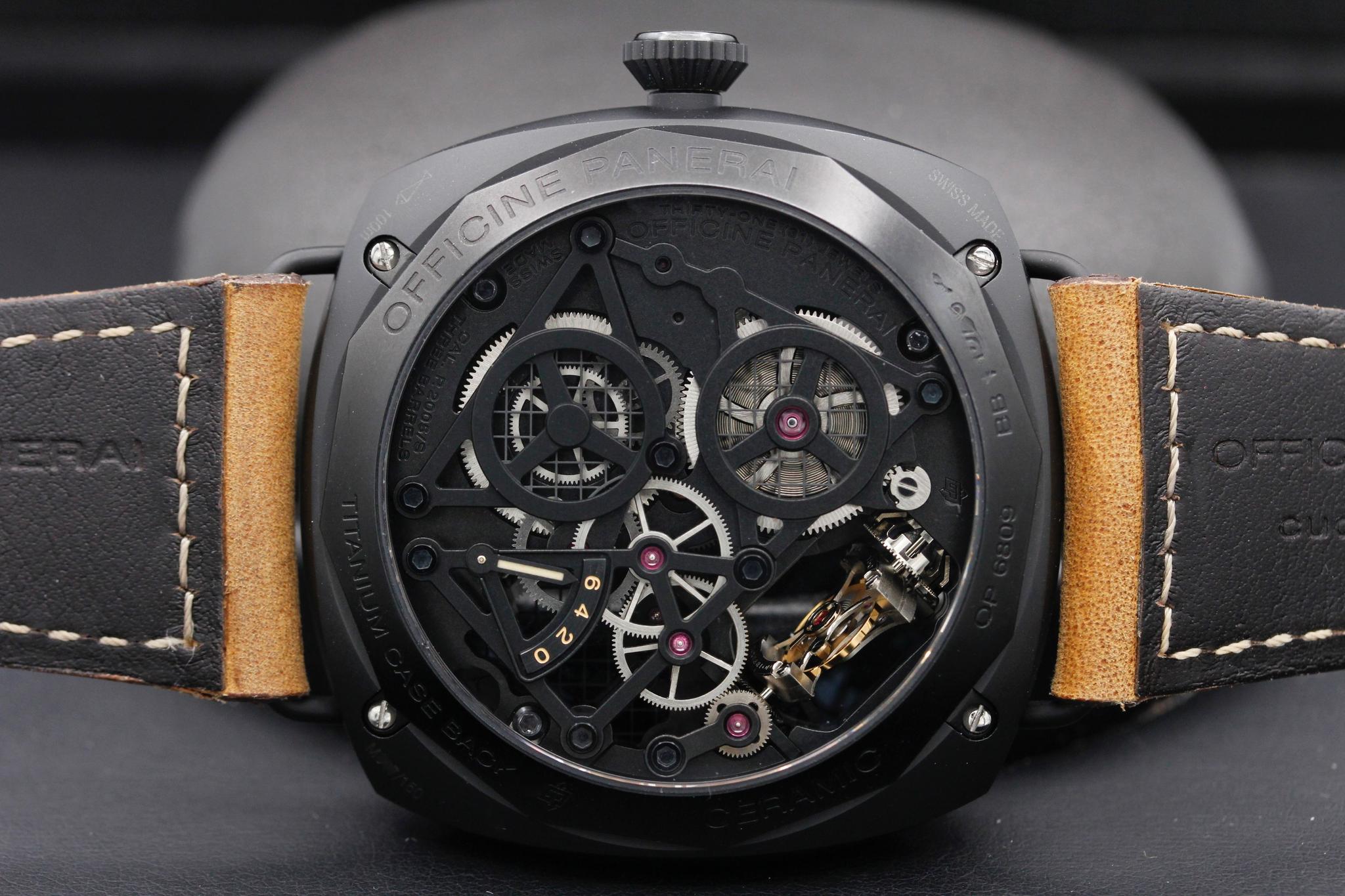 Pre Owned Panerai Radiomir Tourbillon