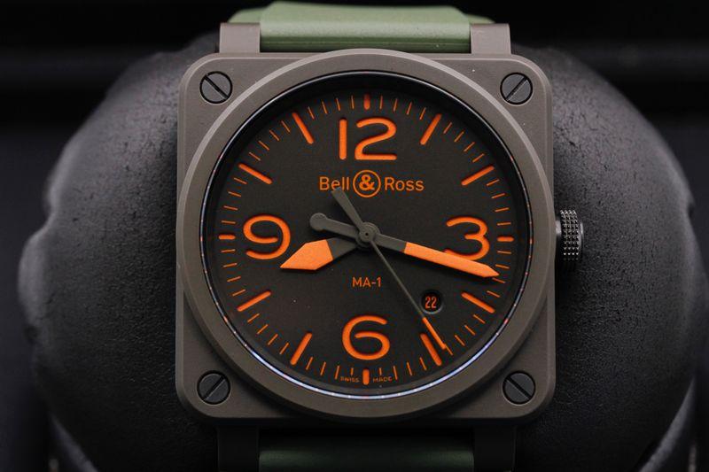 Bell & Ross BR 03-92 MA-1 BR0392-KAO-CE/SCA