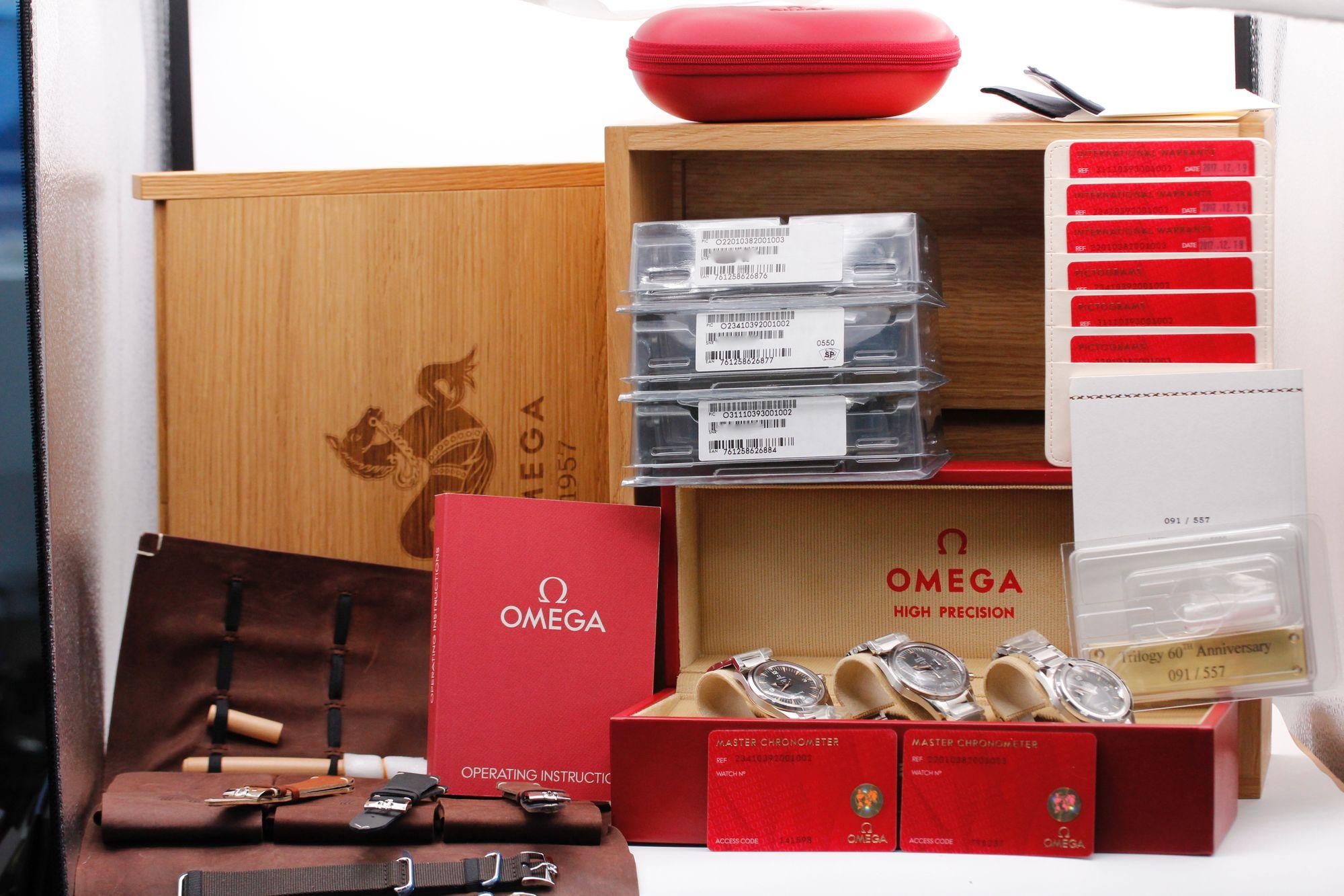 Omega Trilogy Set Limited Edition 557