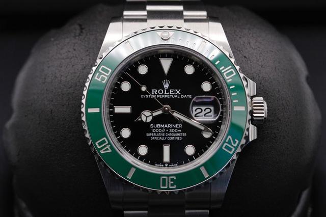 Rolex Submariner "Green Kermit" MK2 41mm Steel Black