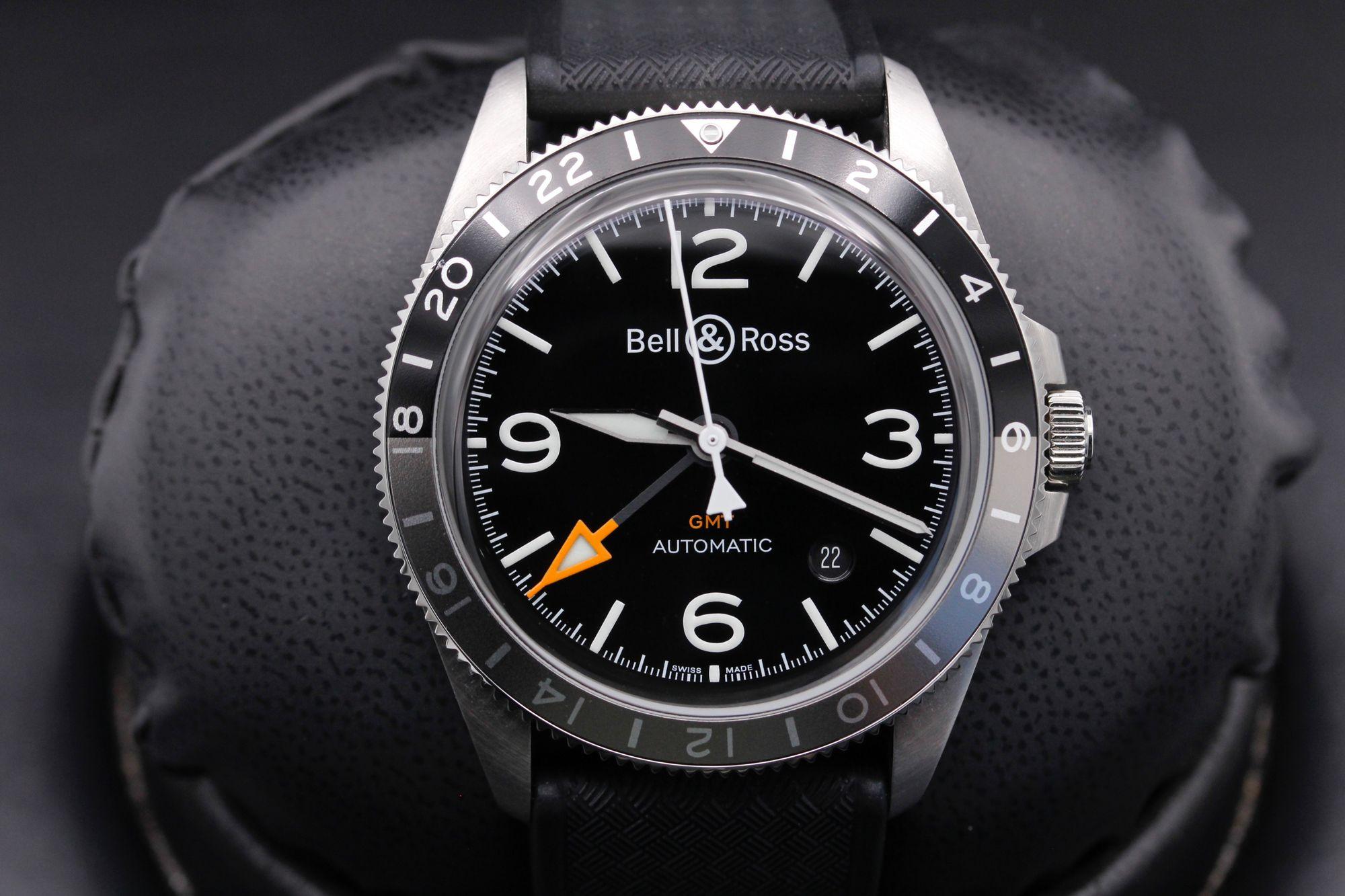 Pre-Owned Bell & Ross BR V2-93 GMT BRV2-93-S02800 | OC WATCH GUY