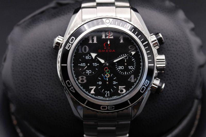 Omega Seamaster Planet Ocean - Reduced Size "Olympics" 222.30.38.50.01.003