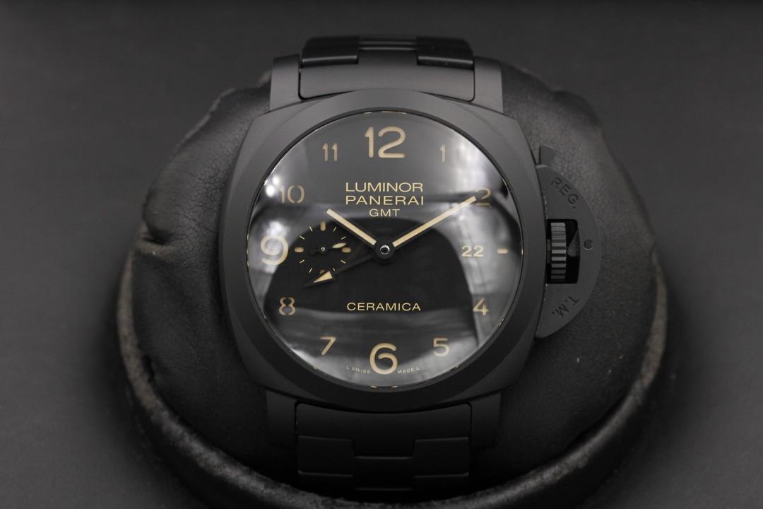 Panerai Luminor Gmt Tuttonero Ceramica Pam 438